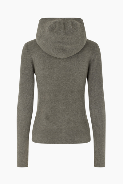 Alanis Hood Knit - Coca Mocha - Oval Square