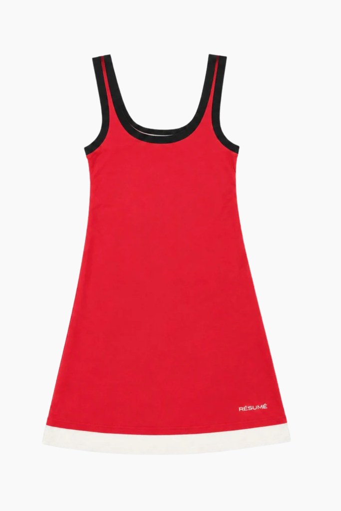 AlbaRS Dress - Multi Red - Résumé