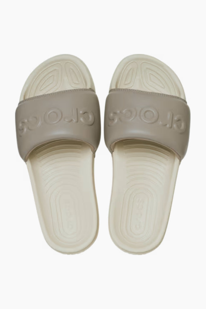 All Day Slide - Bone/Taupe - Crocs