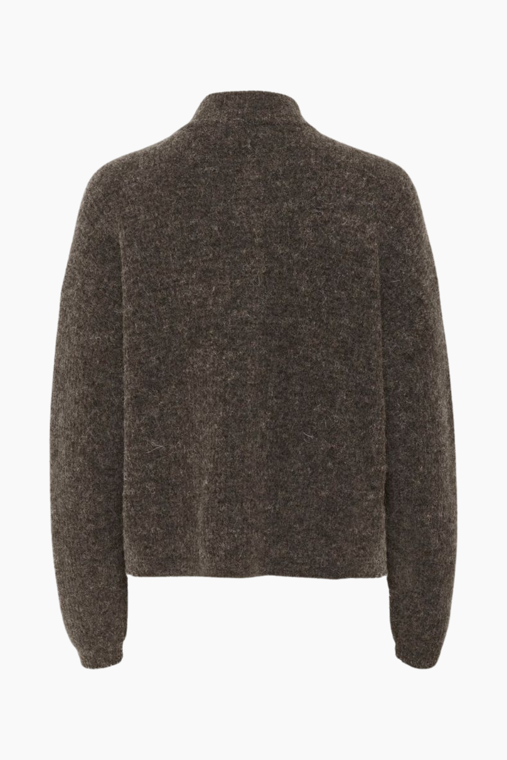 AlphaGZ Short Cardigan - Chestnut Melange - Gestuz