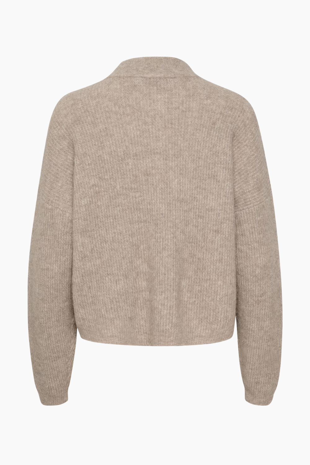 AlphaGZ Short Cardigan - Warm Sand Melange - Gestuz