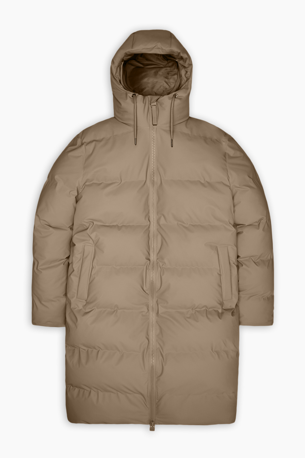 Alta Longer Puffer Jacket W3T4 - Beige - Rains