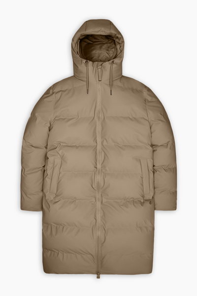 Alta Longer Puffer Jacket W3T4 - Beige - Rains