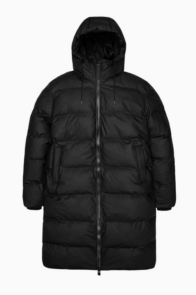 Alta Longer Puffer Jacket W3T4 2025 - Black - Rains