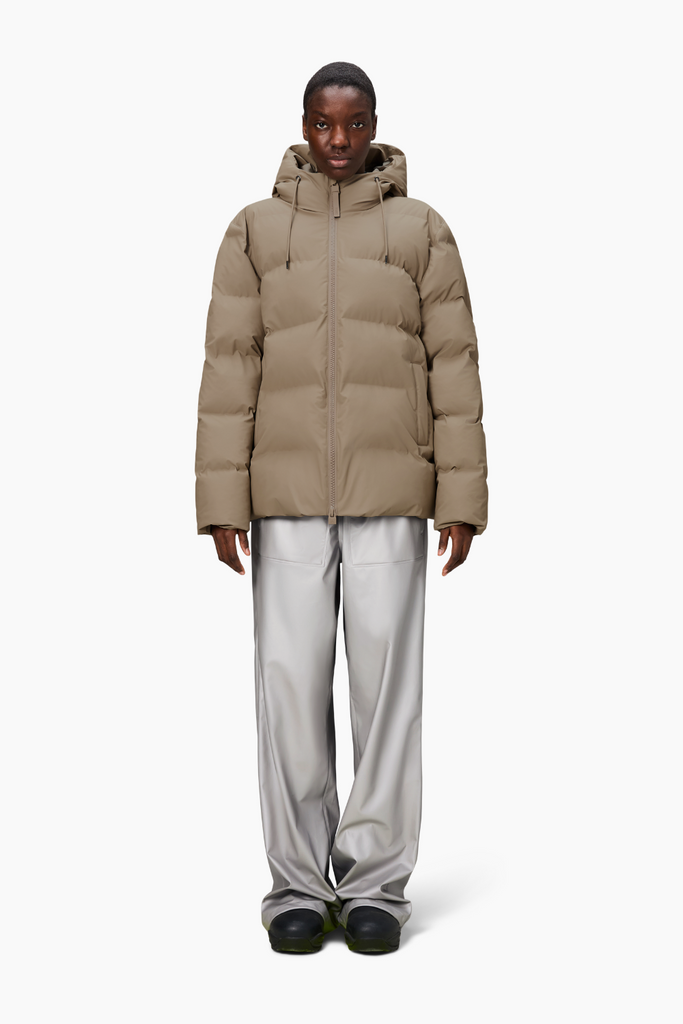 Alta Puffer Jacket W3T3 - Beige - Rains