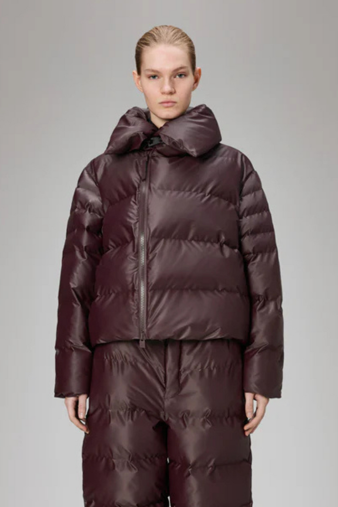 Alta Vision Short Puffer Jacket W3T3 - Depth - Rains