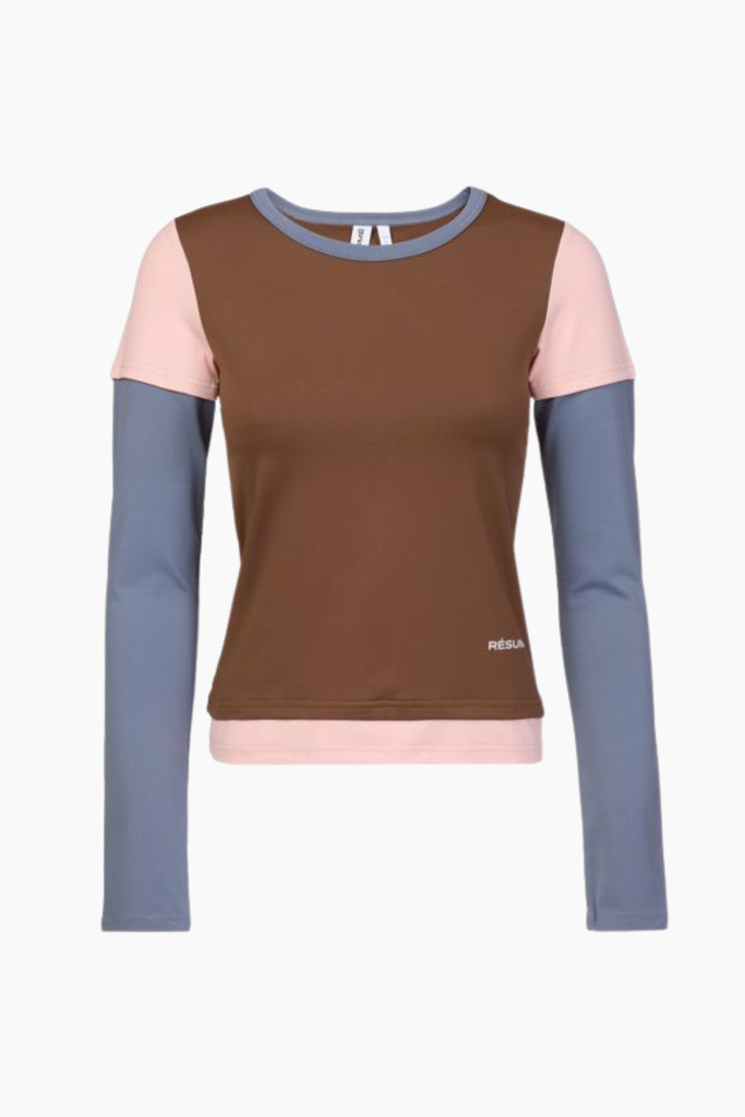 AmariRS Blouse - Multi Brown - Résumé