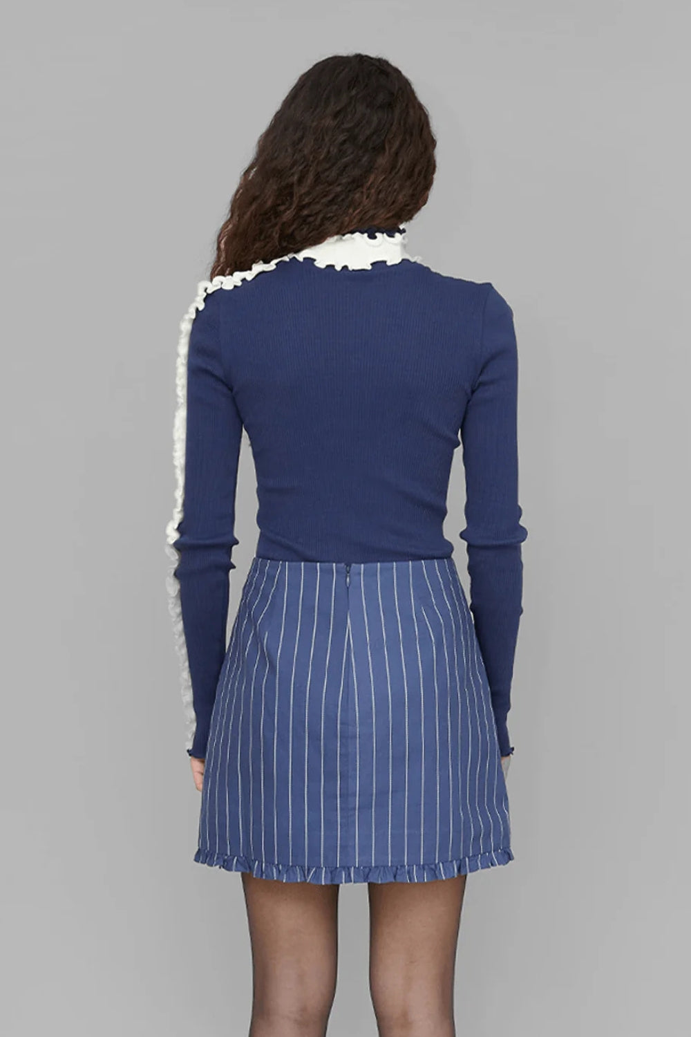 Amélie Seamless Top - Navy - OpéraSPORT