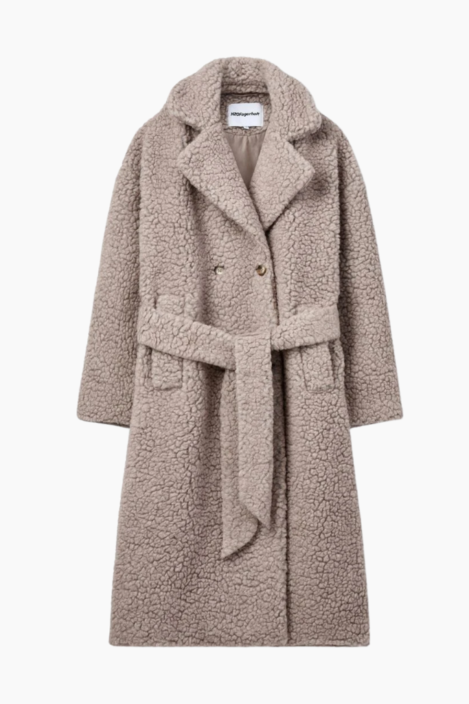 Amoure Pile Jacket - Light Elephant - H2O Fagerholt