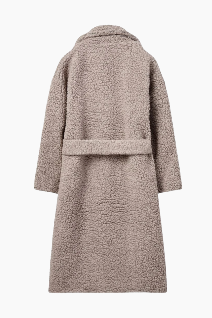 Amoure Pile Jacket - Light Elephant - H2O Fagerholt