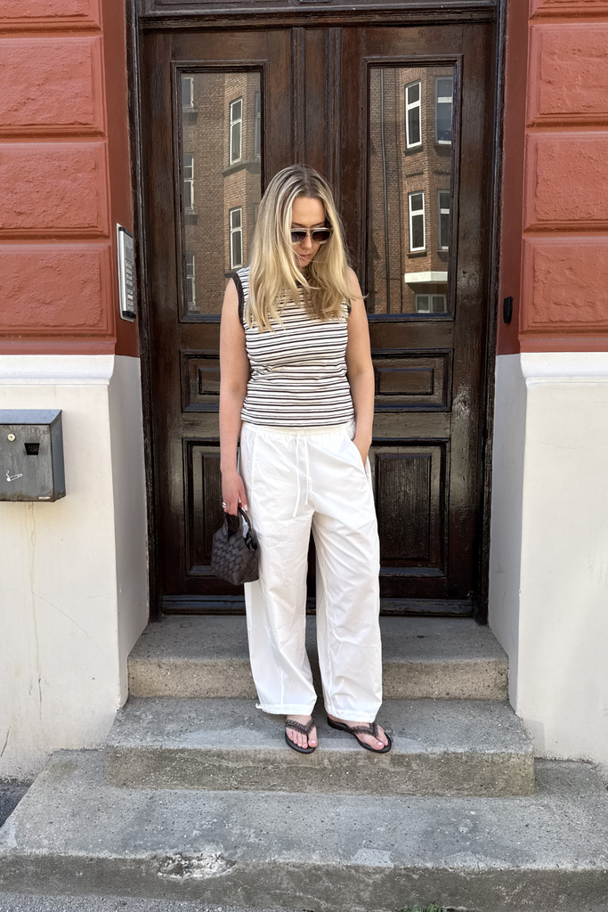 Ankers Balloon Pants - White - byQNTS