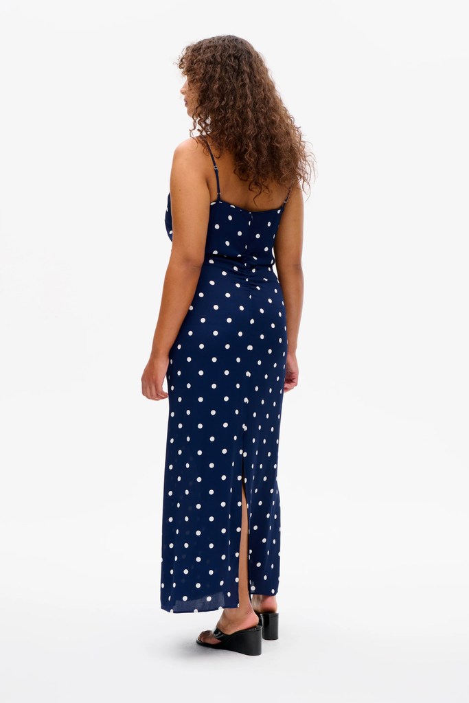 Atalia Dress - Navy Creme Dot - Baum und Pferdgarten