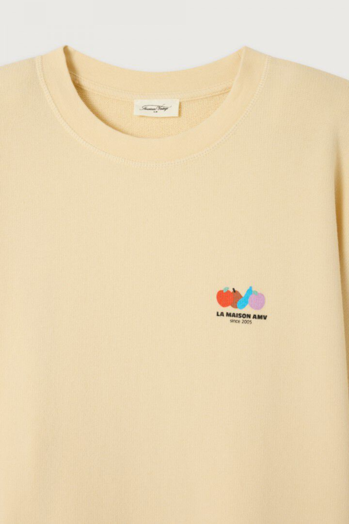 Atubay Sweatshirt - Ecru - American Vintage