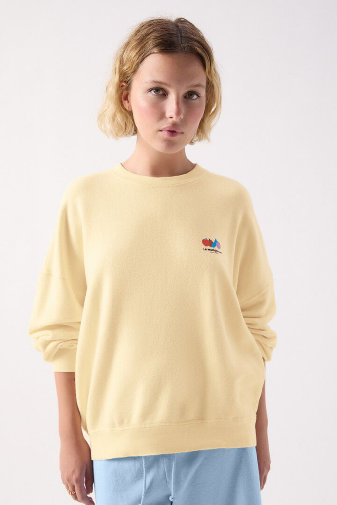 Atubay Sweatshirt - Ecru - American Vintage