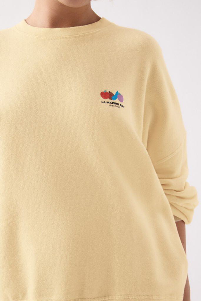 Atubay Sweatshirt - Ecru - American Vintage