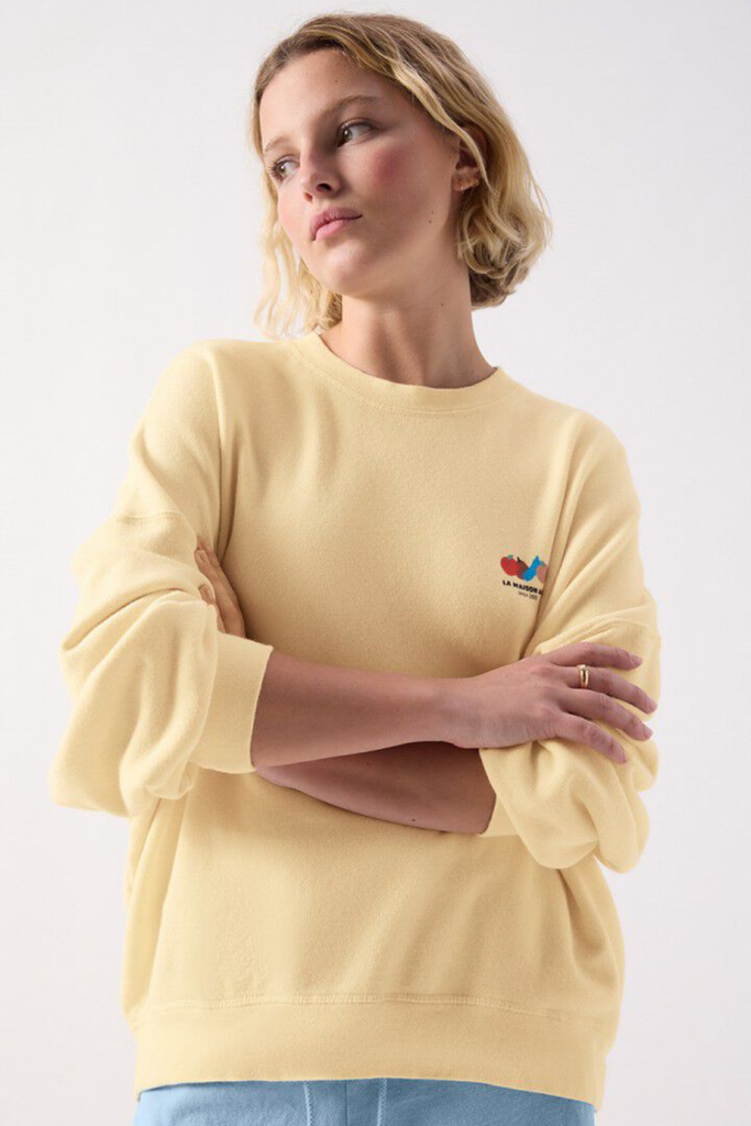 Atubay Sweatshirt - Ecru - American Vintage