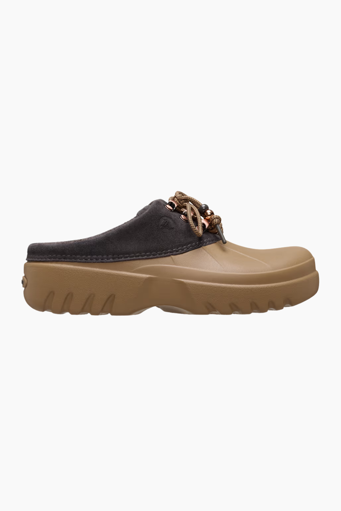 Axle Suede Mule - Sepia/Dark Cocoa - Crocs