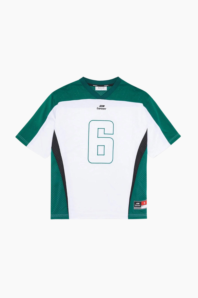 BFL Jersey - White/Green - bareen