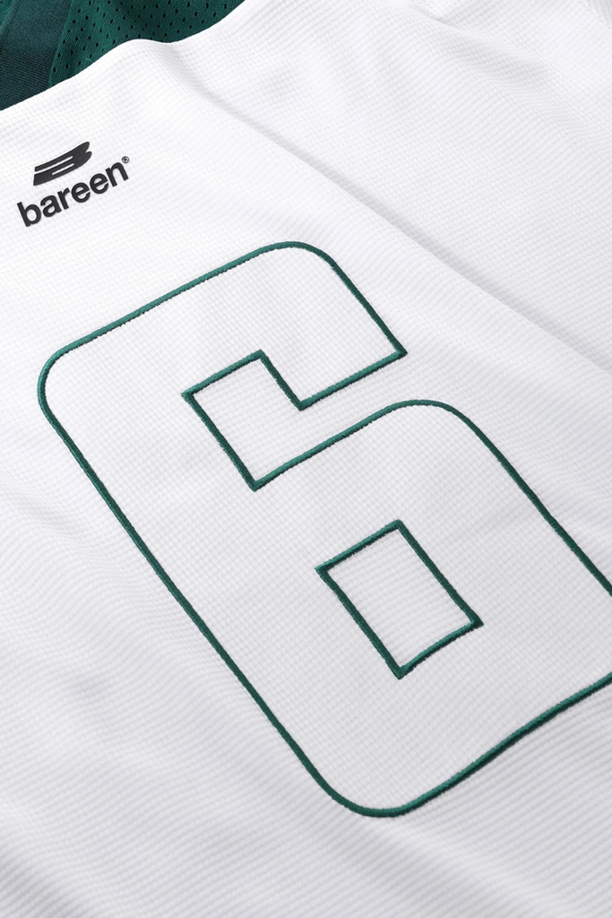 BFL Jersey - White/Green - bareen
