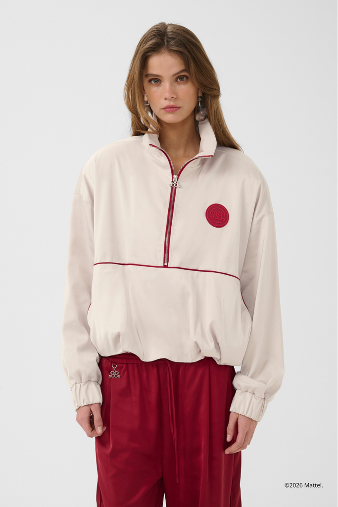 BXGricky Track Jacket - Whitecap Gray - Barbie X Gestuz