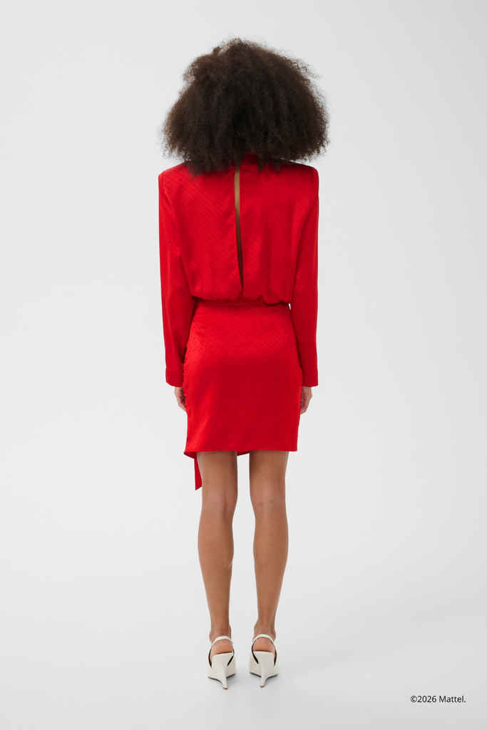 BXGteresa Short Dress - Barbados Cherry - Barbie X Gestuz