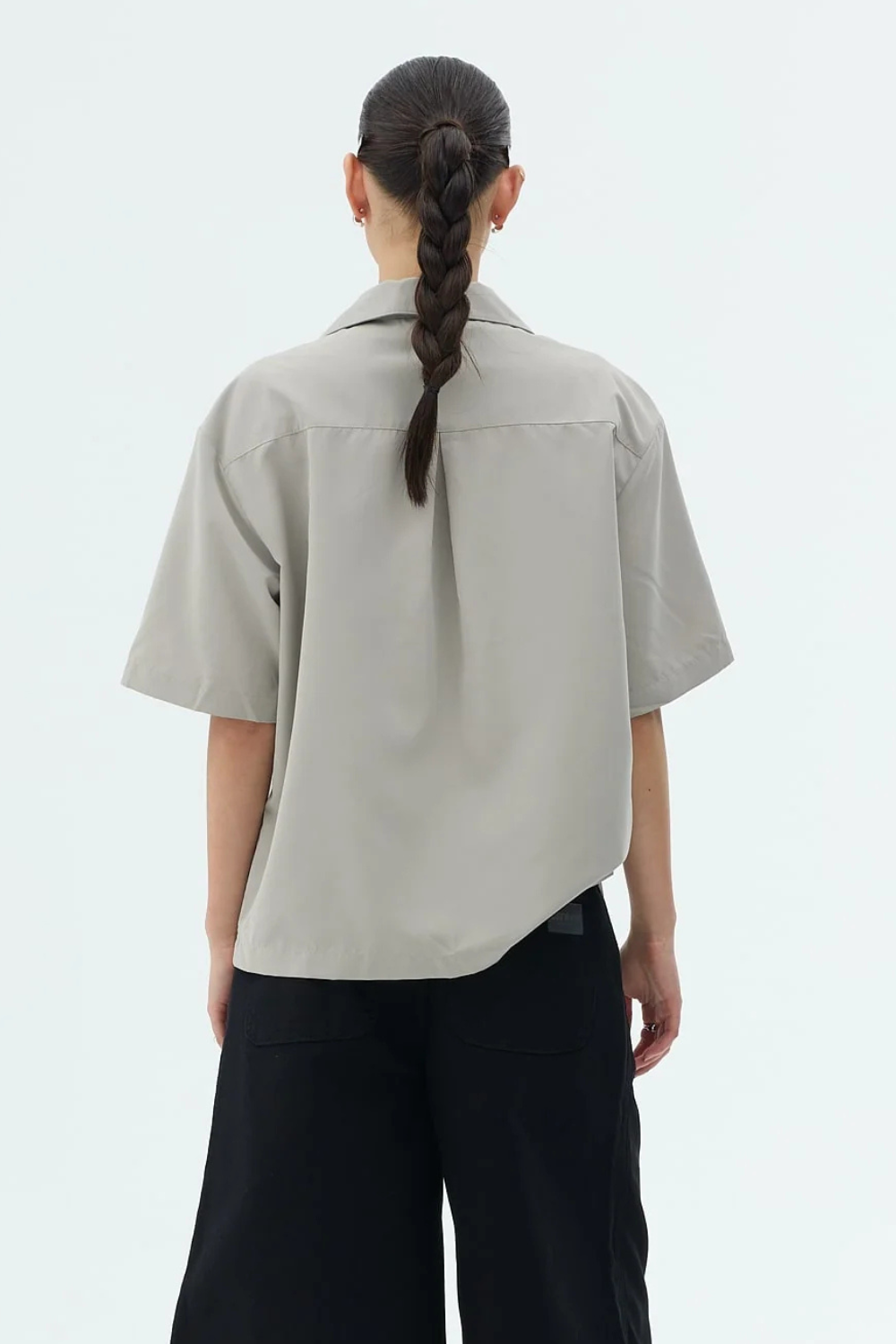 Bakari Short Sleeve Shirt - London Fog - bareen