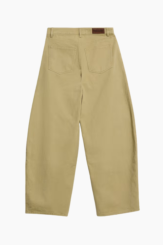 Barrel Trousers - Khaki - Holzweiler