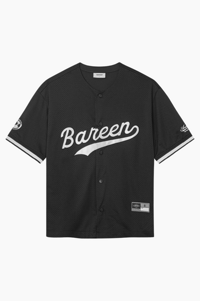 Baseball Jersey - Black - bareen