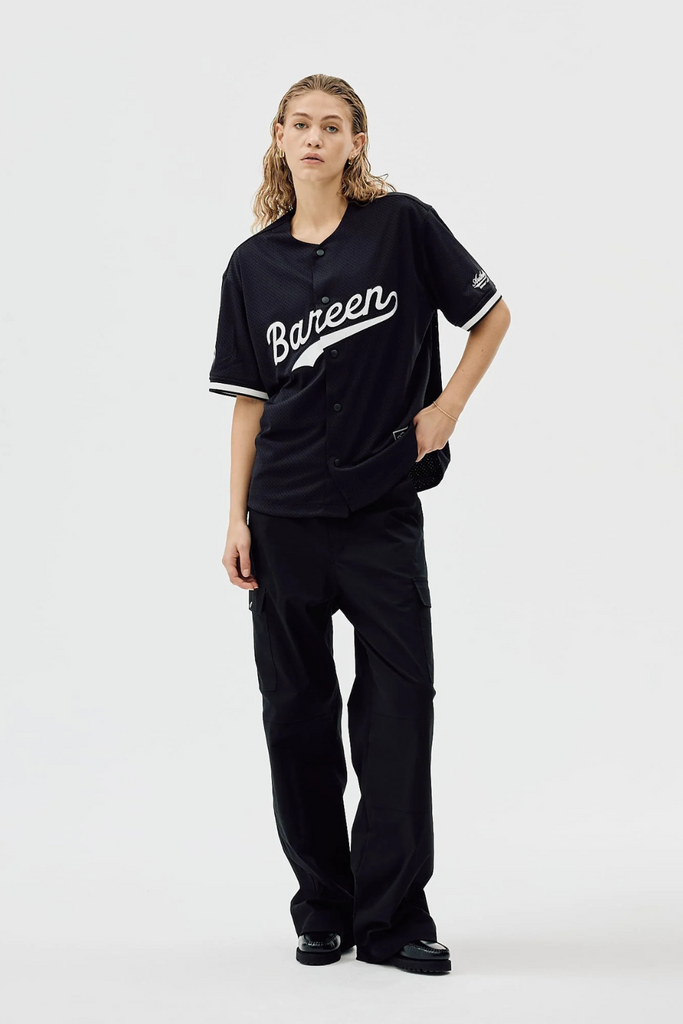 Baseball Jersey - Black - bareen