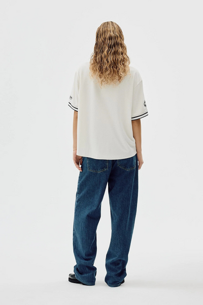 Baseball Jersey - White - bareen