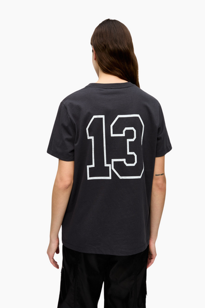 Basic Cotton Witch Relaxed T-shirt T4138 - Phantom - GANNI-5