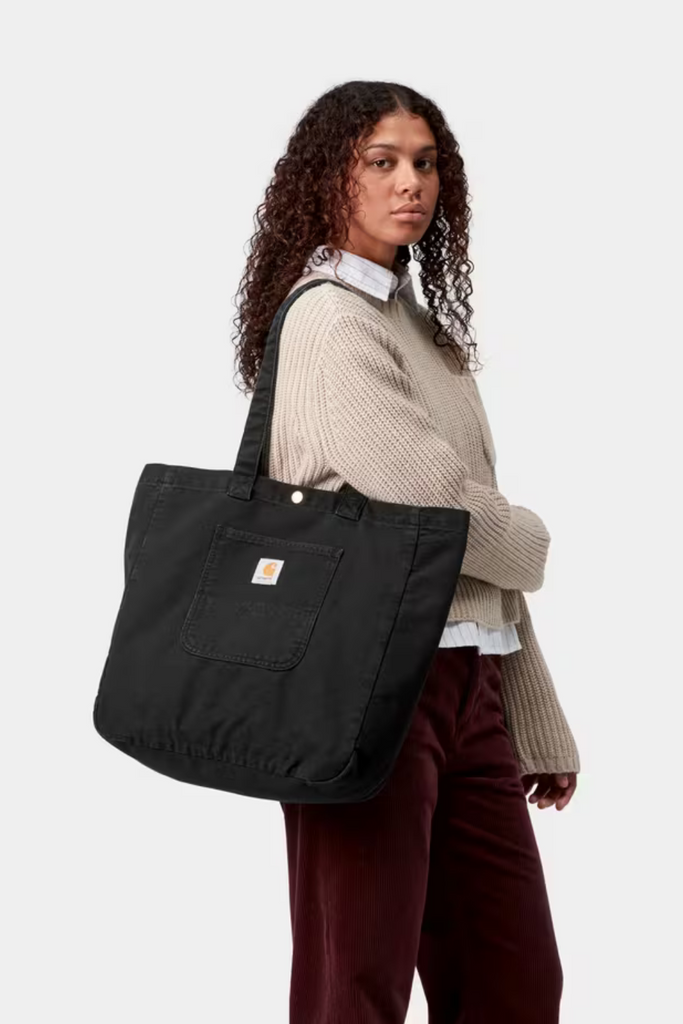 Bayfield Tote - Black Stone Canvas - Carhartt WIP