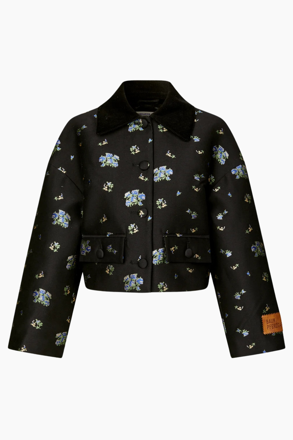 Bebeth Jacket - Black Small Flower - Baum und Pferdgarten
