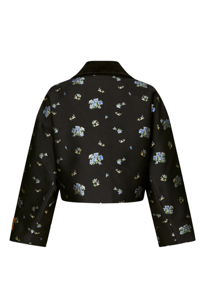 Bebeth Jacket - Black Small Flower - Baum und Pferdgarten