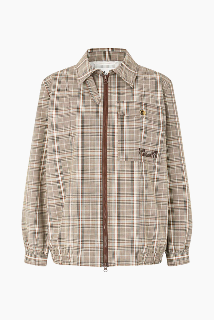 Beline Jacket - Brown Mini Check - Baum und Pferdgarten