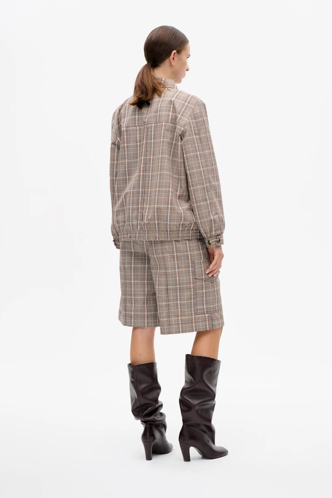 Beline Jacket - Brown Mini Check - Baum und Pferdgarten