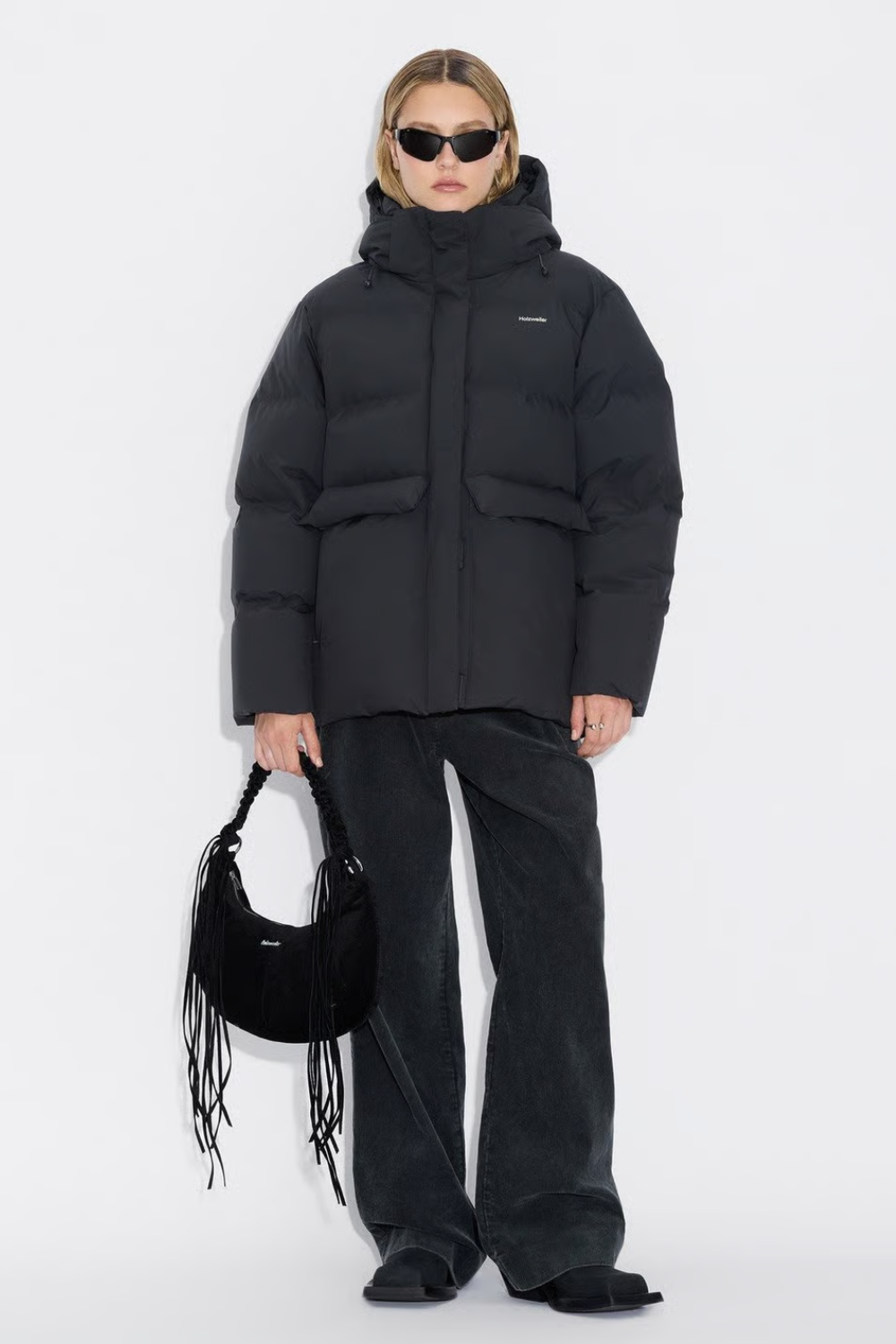 Besseggen Down Jacket - Black - Holzweiler