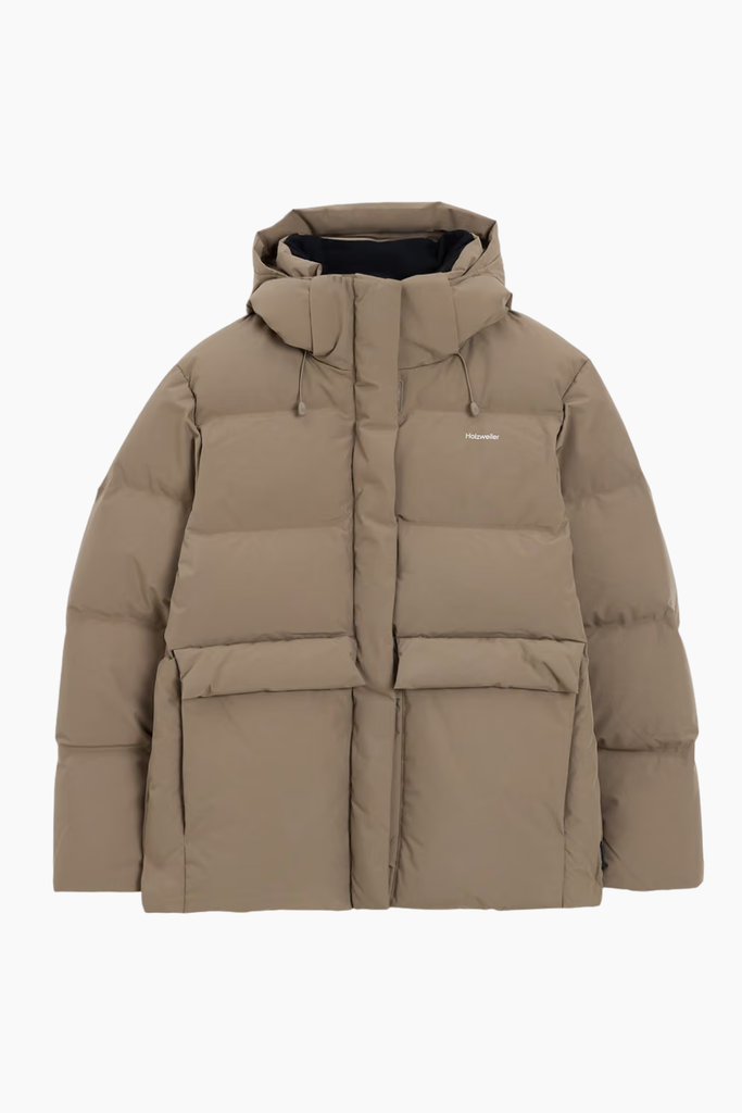 Besseggen Down Jacket - Dk Sand - Holzweiler