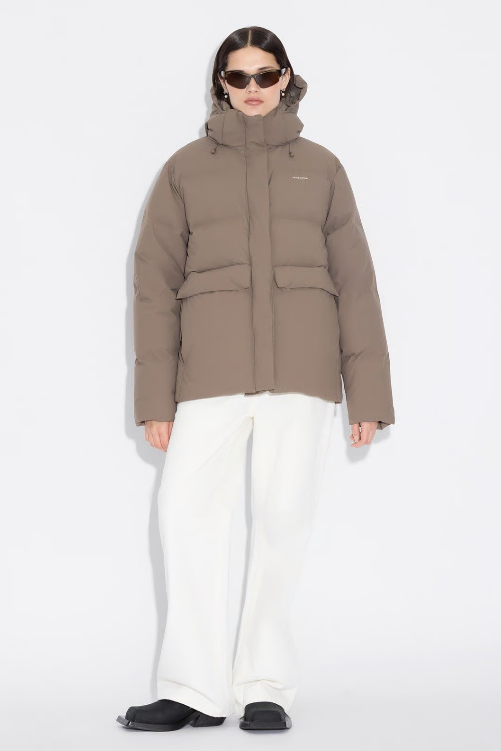 Besseggen Down Jacket - Taupe - Holzweiler