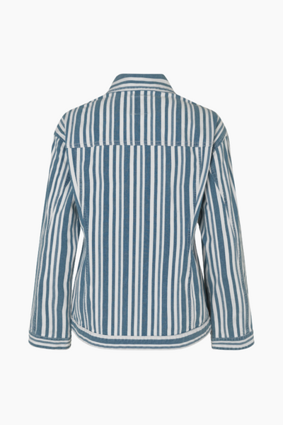 Billie Jacket - Striped Spring Denim - Baum und Pferdgarten