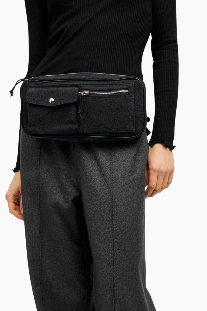 Boutique Washed Carni Bag - Washed Black - Mads Nørgaard