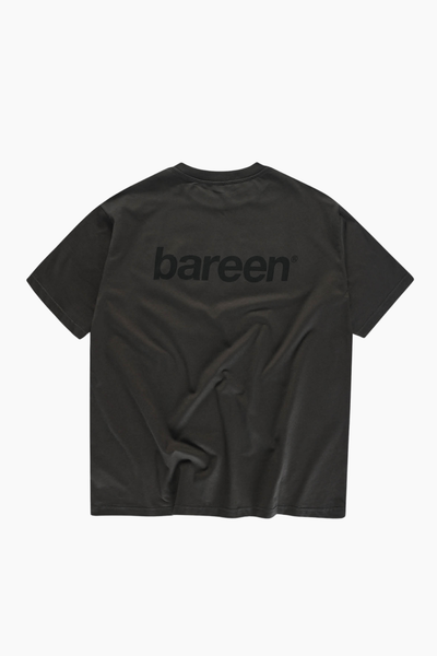 Box Fit T-shirt Logo - Vintage Black - bareen