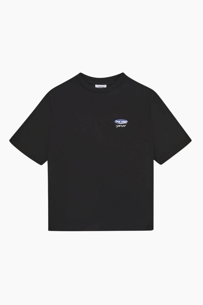 Box Fit T-shirt Moto - Black - bareen