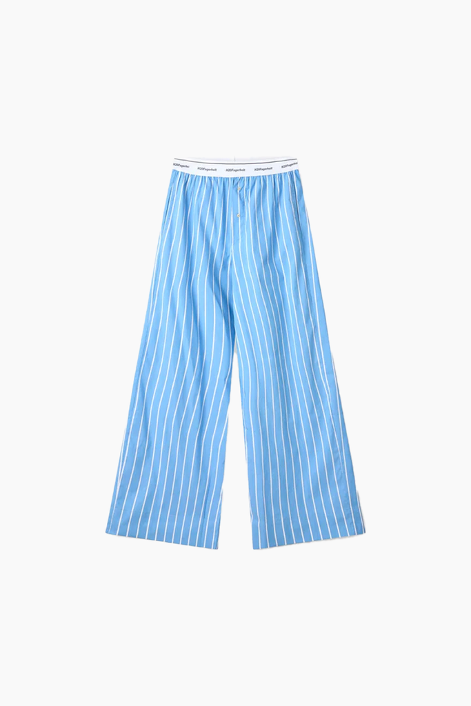 Box Pants - Blue Stripe - H2O Fagerholt