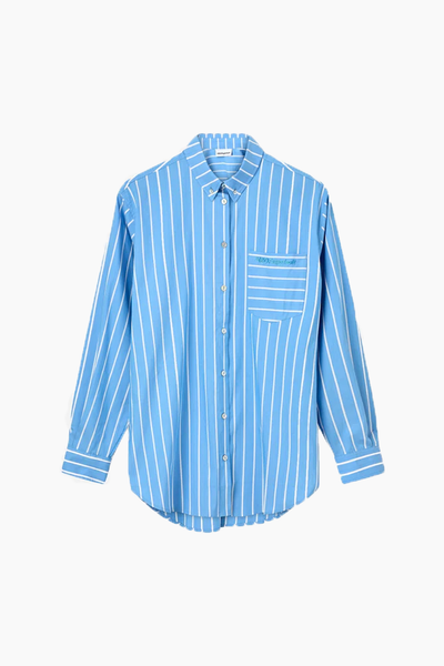 Box Shirt - Blue Stripe - H2O Fagerholt