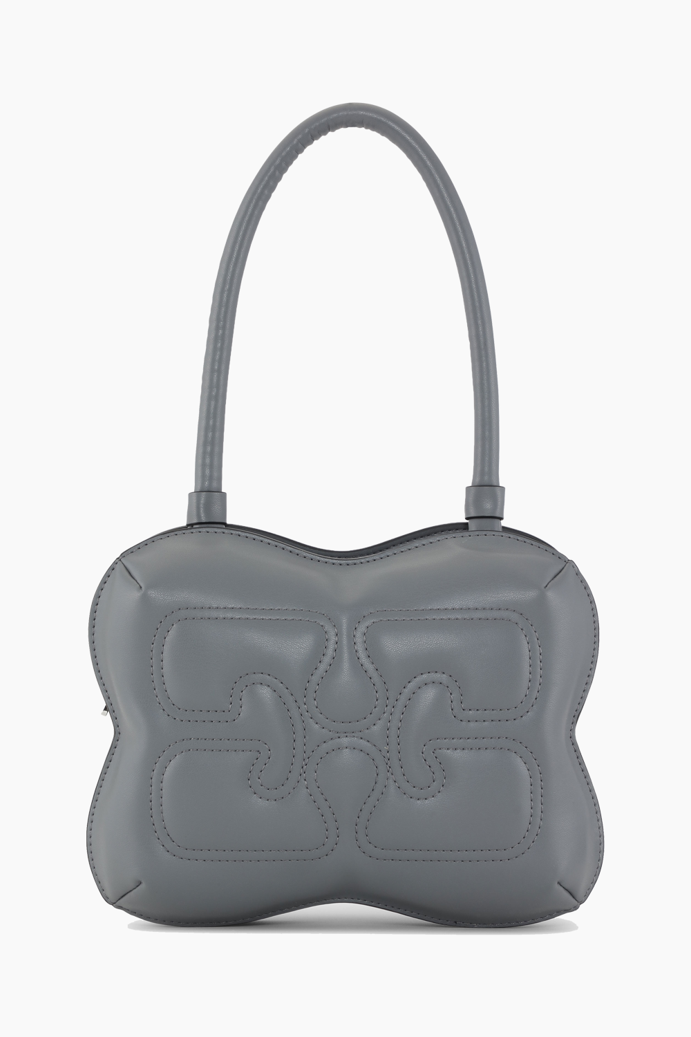 Butterfly Top Handle Bag A5209 - Frost Gray - GANNI