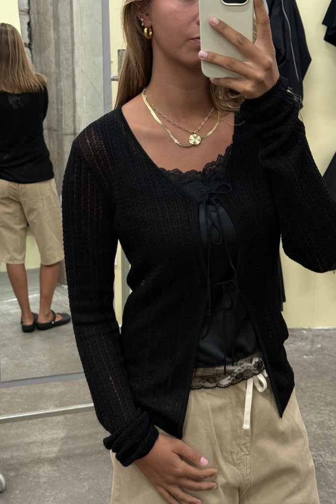 Cannes Blouse - Black - H2O Fagerholt