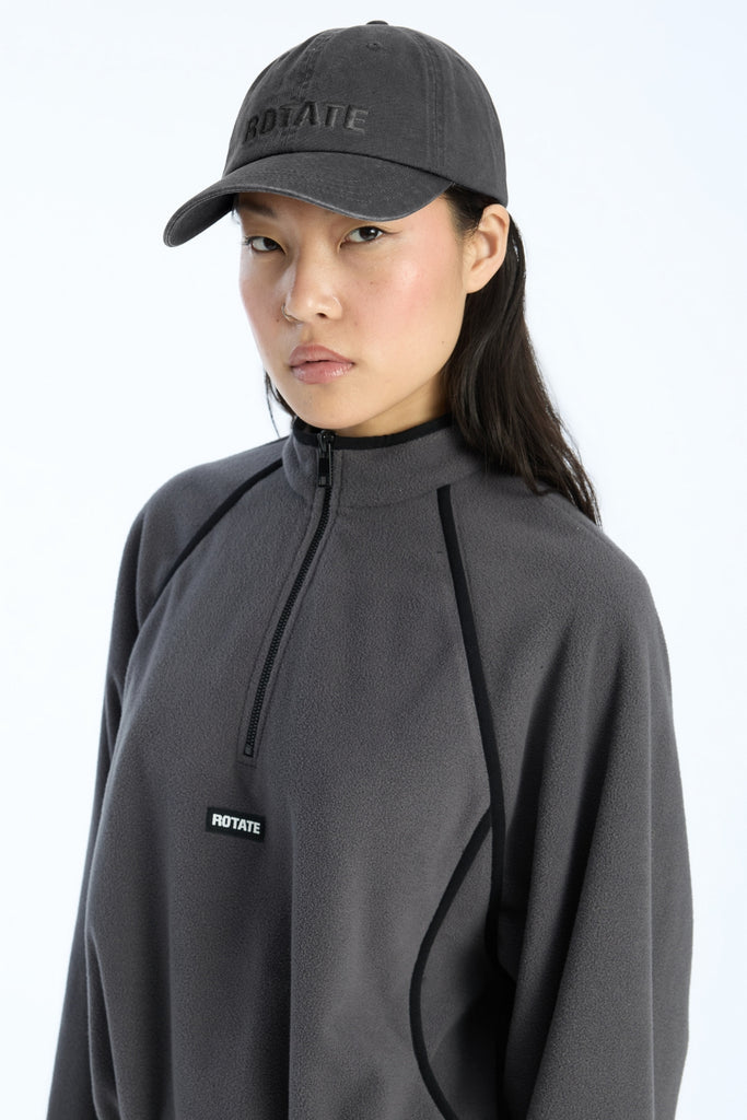 Canvas Logo Cap - Gray Pinstripe - Rotate