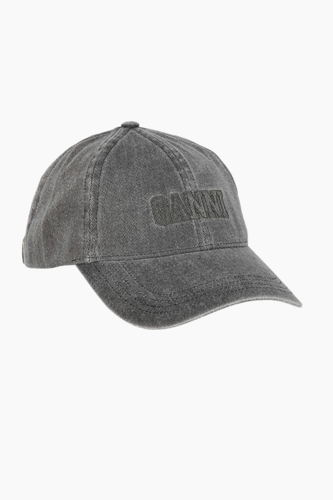Cap Hat Denim A5759 - Black - GANNI