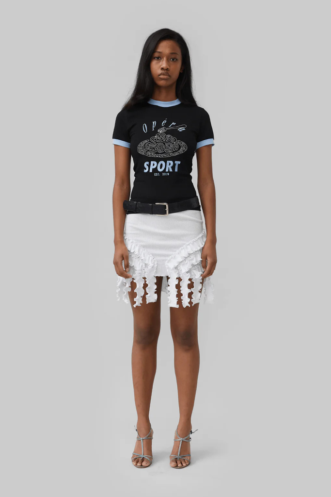 Cara Seamless Top/Skirt - White - OpéraSPORT